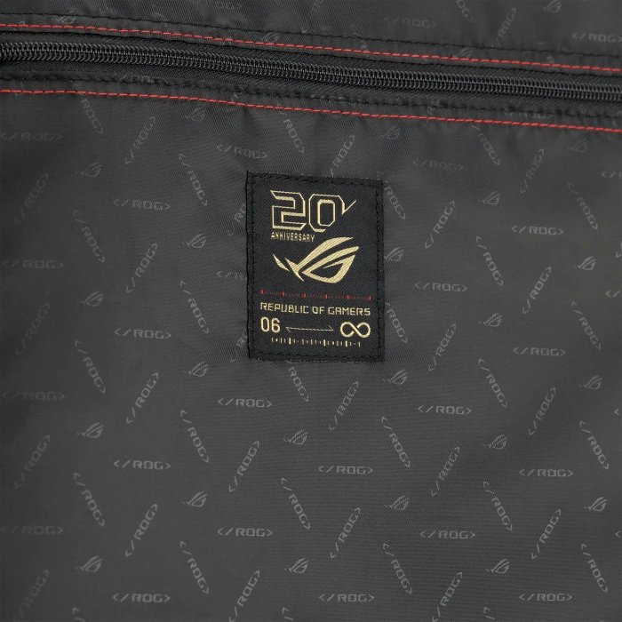 ASUS ROG Slash Hard-Case Luggage, Hartschalen-Trolley, Edition 20, Black
