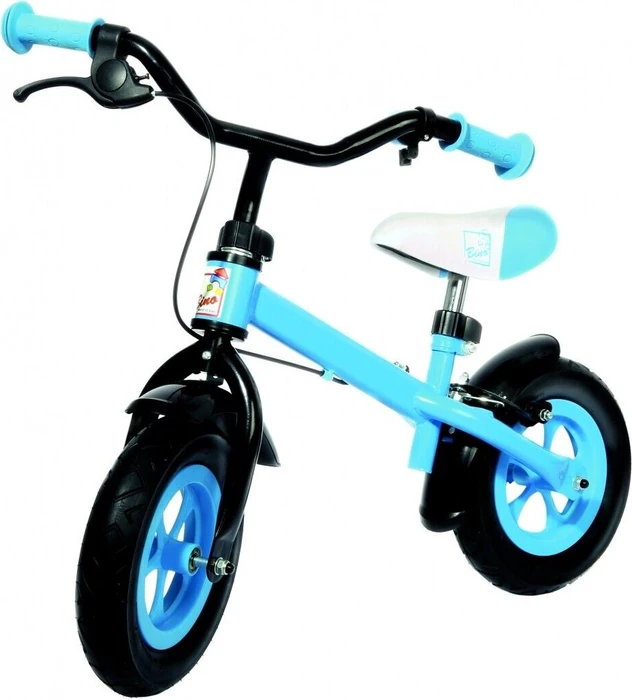 Bino Holzlaufrad blau