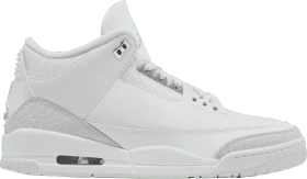 Nike Air Jordan 3 Retro white/metallic silver