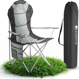 Juskys Lido Campingsessel grau