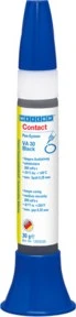 Weicon Contact VA 30 Black Cyanacrylat, mittelviskoser Klebstoff mit langsamer Aushärtung, gummigefüllt