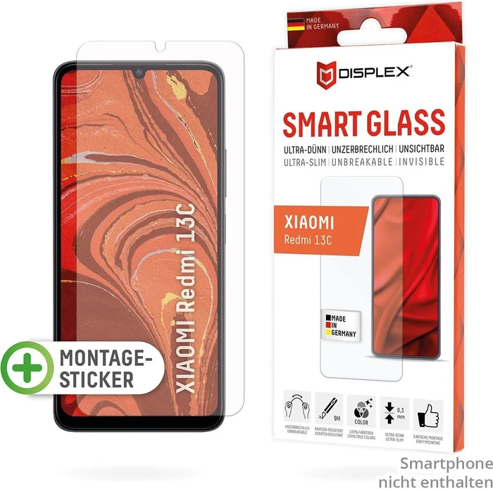 Displex Smart Glass für Xiaomi Redmi 13C
