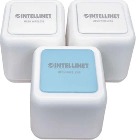 Intellinet Mesh WLAN-Set, Router und 2x Repeater Set, 3er-Bundle (525725)
