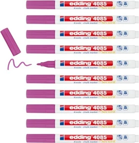 edding 4085 Kreidemarker himbeere, 10er-Pack