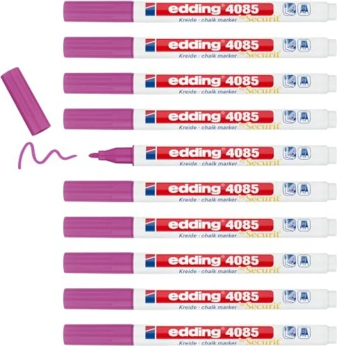 edding 4085 Kreidemarker himbeere, 10er-Pack