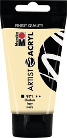 Marabu Artist Acryl Acrylfarbe, elfenbein, 75ml
