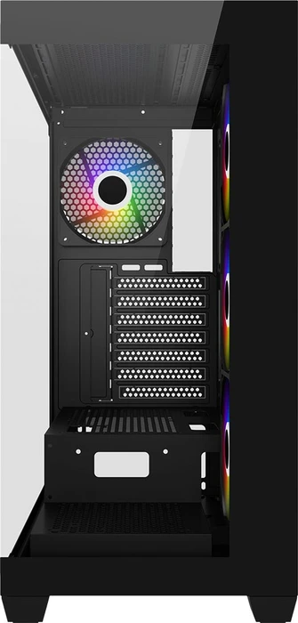 FSP M340 Black, Glasfenster