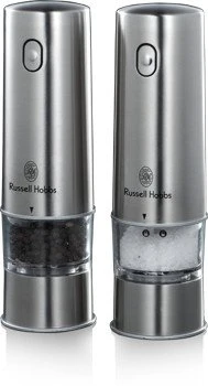 Russell Hobbs Classic Elektrisches Salz-/Pfeffermühlen-Set, 2-tlg.
