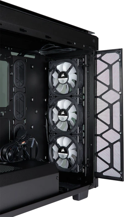 Corsair Obsidian 500D RGB SE, Glasfenster