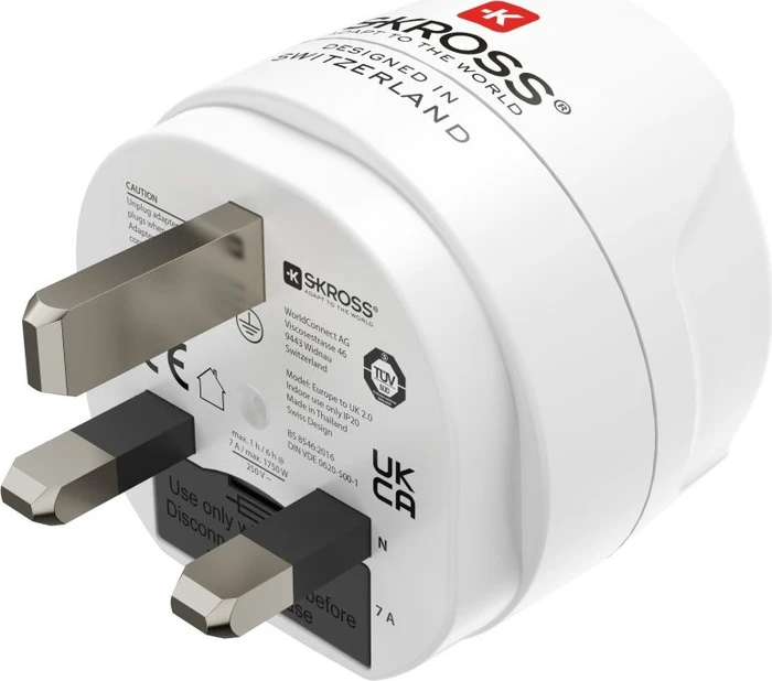 Hama Reiseadapter Typ G, 3-polig, für England, Commonwealth und UK