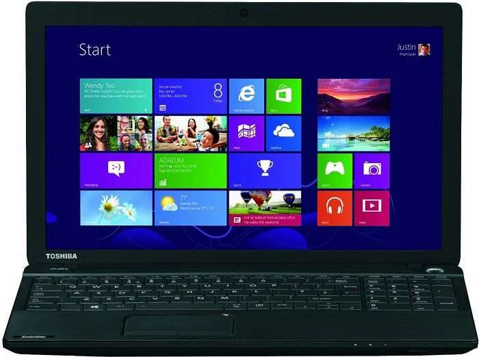 Toshiba Satellite C50D-A-10E, schwarz, A4-5000, 4GB RAM, 500GB HDD, DE