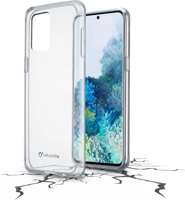 Cellularline Clear Duo für Samsung Galaxy A21s transparent