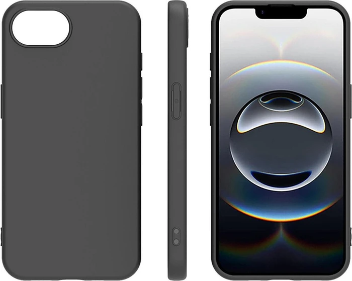 4smarts TPU Hülle für Apple iPhone 17e/16e schwarz