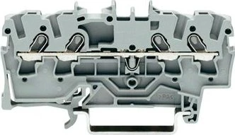 Wago Durchgangsklemme Serie 2001 mit Push-in CAGE CLAMP