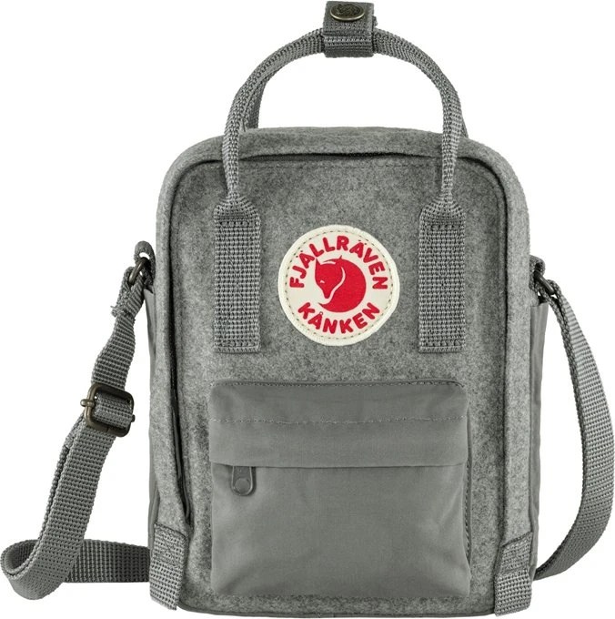 Fjällräven Kanken Re-Wool Sling Umhängetasche granite grey
