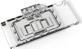 Alphacool Eisblock Aurora Acryl AMD Radeon RX 7900XTX Reference mit Backplate