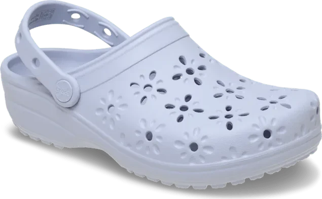 Crocs Classic Floral Cut-Out purple moon