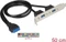DeLOCK Slotblende, 2x USB-A 3.0 Vorschaubild