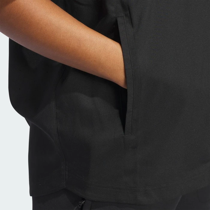 adidas Adizero Dugout Cage Jacke schwarz