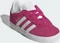 adidas Gazelle Comfort Closure Elastic Laces semi lucid fuchsia/cloud white/gold metallic (Junior) Vorschaubild