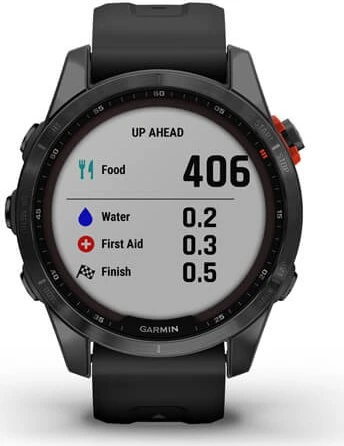 Garmin Fenix 7S Solar slate grey/black