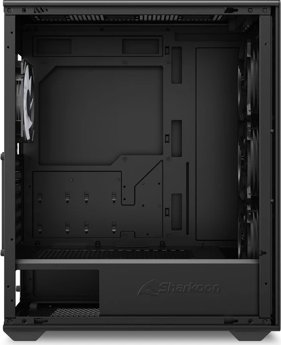 Sharkoon VK2 RGB, Glasfenster