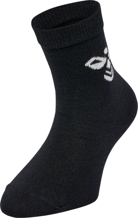 hummel Sutton Socken schwarz, 3 Paare (Junior)