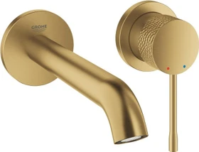 Grohe Essence 2-Loch-Waschtischbatterie M crafted cool sunrise gebürstet