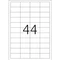 Herma Poweretiketten, 48.3x25.4mm, weiß, matt, 25 Blatt (1100 Etiketten) Vorschaubild
