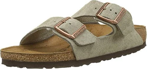 Birkenstock Arizona Veloursleder taupe