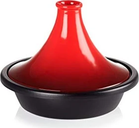 Le Creuset Tagine Schmortopf 27cm kirschrot