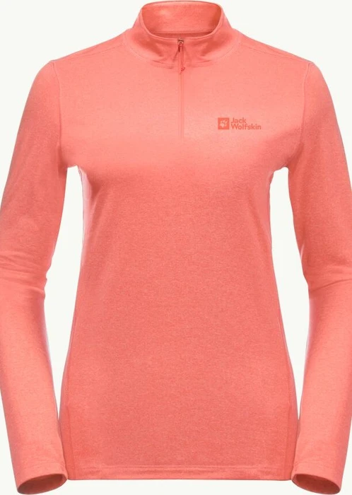 Jack Wolfskin Sky Thermal Hz Funktionsshirt langarm hot coral (Damen)