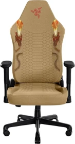 Razer Iskur V2 X Gamingstuhl, Counter-Strike 2 Dragon Lore Edition, beige/rot