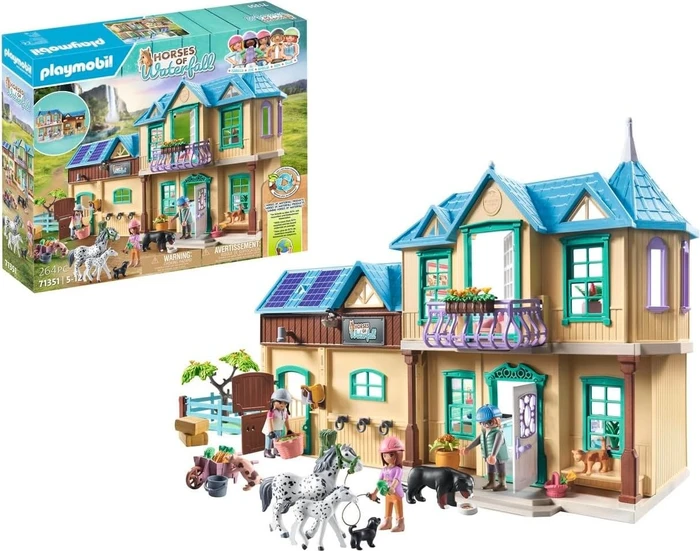 playmobil Horses of Waterfall Waterfall Ranch