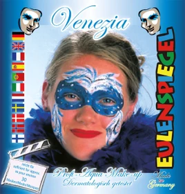 Eulenspiegel Venezia Schmink-Palette