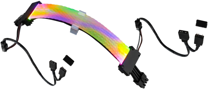 Gelid Solutions Astra, RGB beleuchtete Kabel