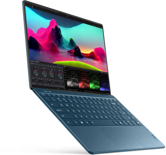 Lenovo Yoga Slim 9 14ILL10, Tidal Teal, Core Ultra 7 258V, 32GB RAM, 1TB SSD, DE