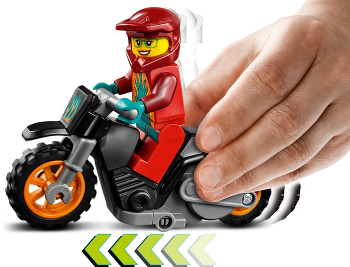 LEGO City - Feuer-Stuntbike