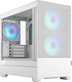 Fractal Design Pop Mini Air RGB White TG Clear Tint, Glasfenster (FD-C-POR1M-01)