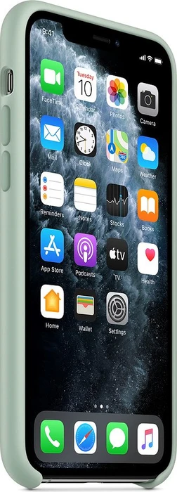 Apple Silikon Case für iPhone 11 Pro Beryll