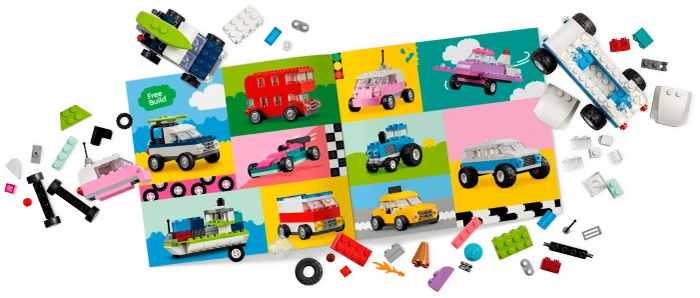 LEGO Classic - Kreative Fahrzeuge