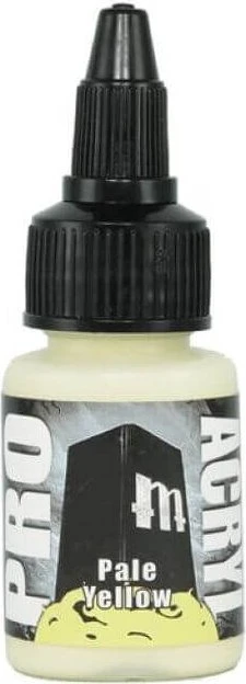Monument Hobbies Pro Acryl Paints 060 pale yellow, 22ml