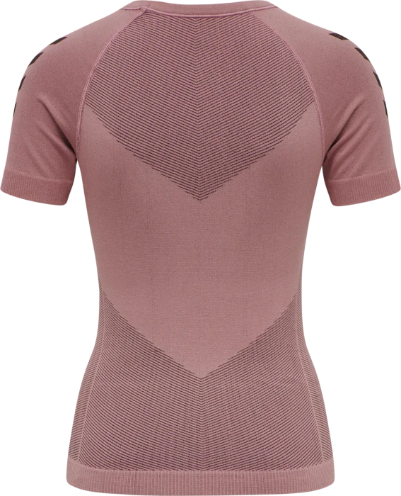 hummel Seamless Jersey Funktionsshirt kurzarm dusty rose (Damen)