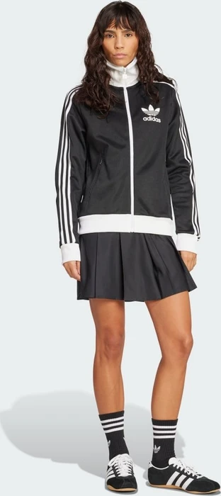adidas Beckenbauer Originals Trainingsjacke schwarz/weiß (Damen)