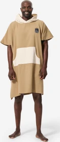 Decathlon Nabaiji Surf Poncho 500 Handtuch beige