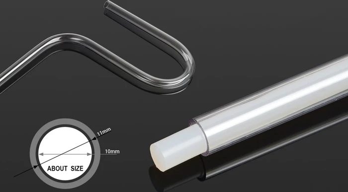 Bitspower Silicon Bending Insert, 100cm für Acrylrohre mit 11mm ID