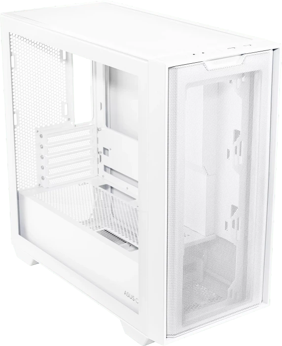 ASUS A21 White, weiß, Glasfenster