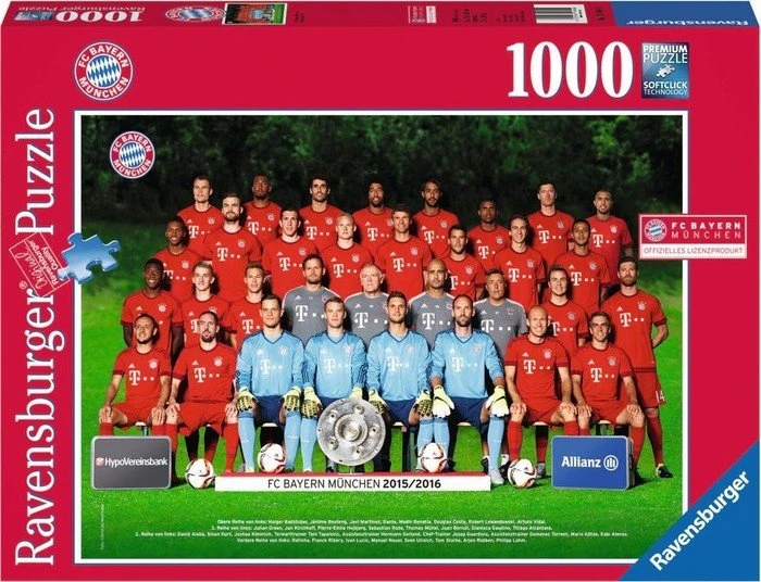 Ravensburger Puzzle FC Bayern München Saison 2015/16, 1000-tlg.
