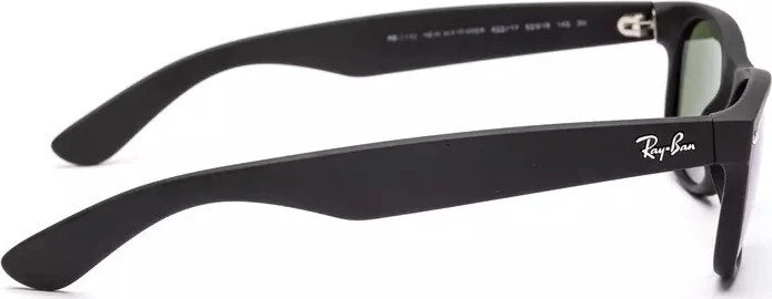 Ray-Ban RB2132 New Wayfarer Flash 52mm black/blue flash