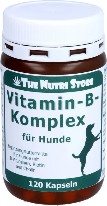 The Nutri Store Vitamin B Komplex Kapseln für Hunde, 120 Stück